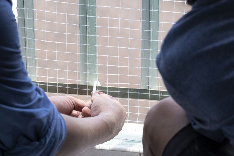 Bird Spike Installation on Balcony Railing